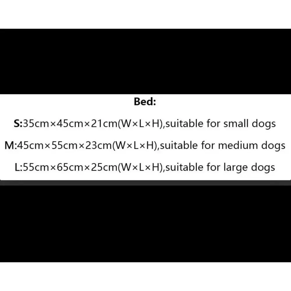Plush Cushioned Nesting Dog Bed Raised Sides, Brown Pattern, S